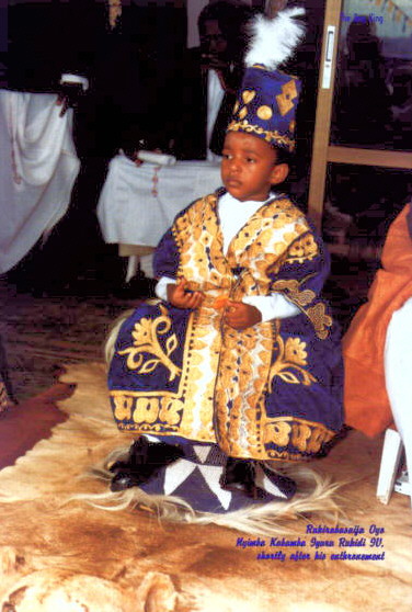 King Oyo at His Coronation