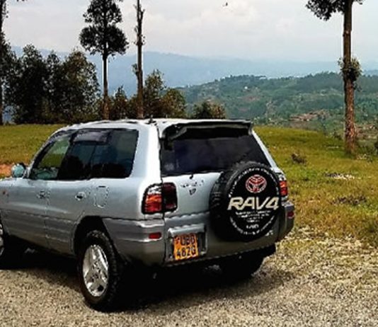 Vehicle Inspection Procedure Before And After Rental Toyota Rav 4 for Safari